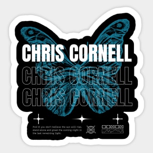 Chris Cornell // Butterfly Sticker